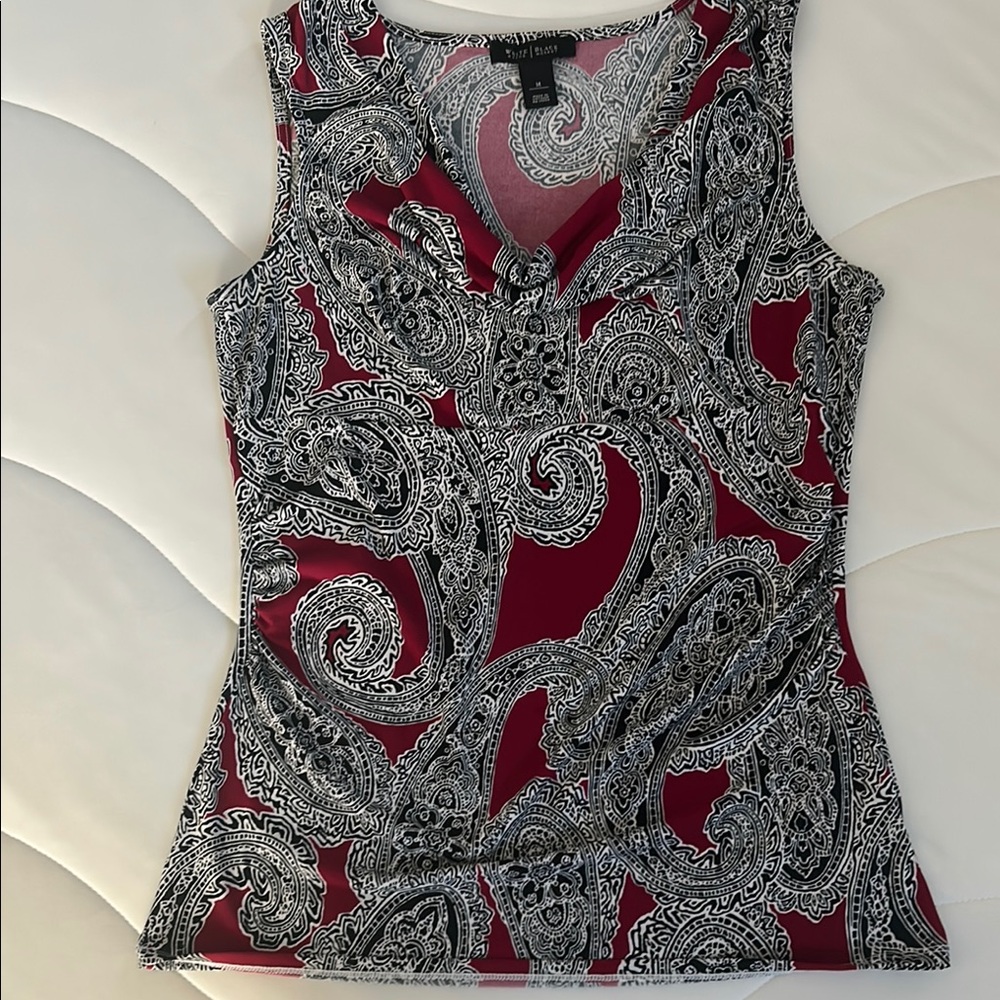 WHBM Fitted Graphic Tank
